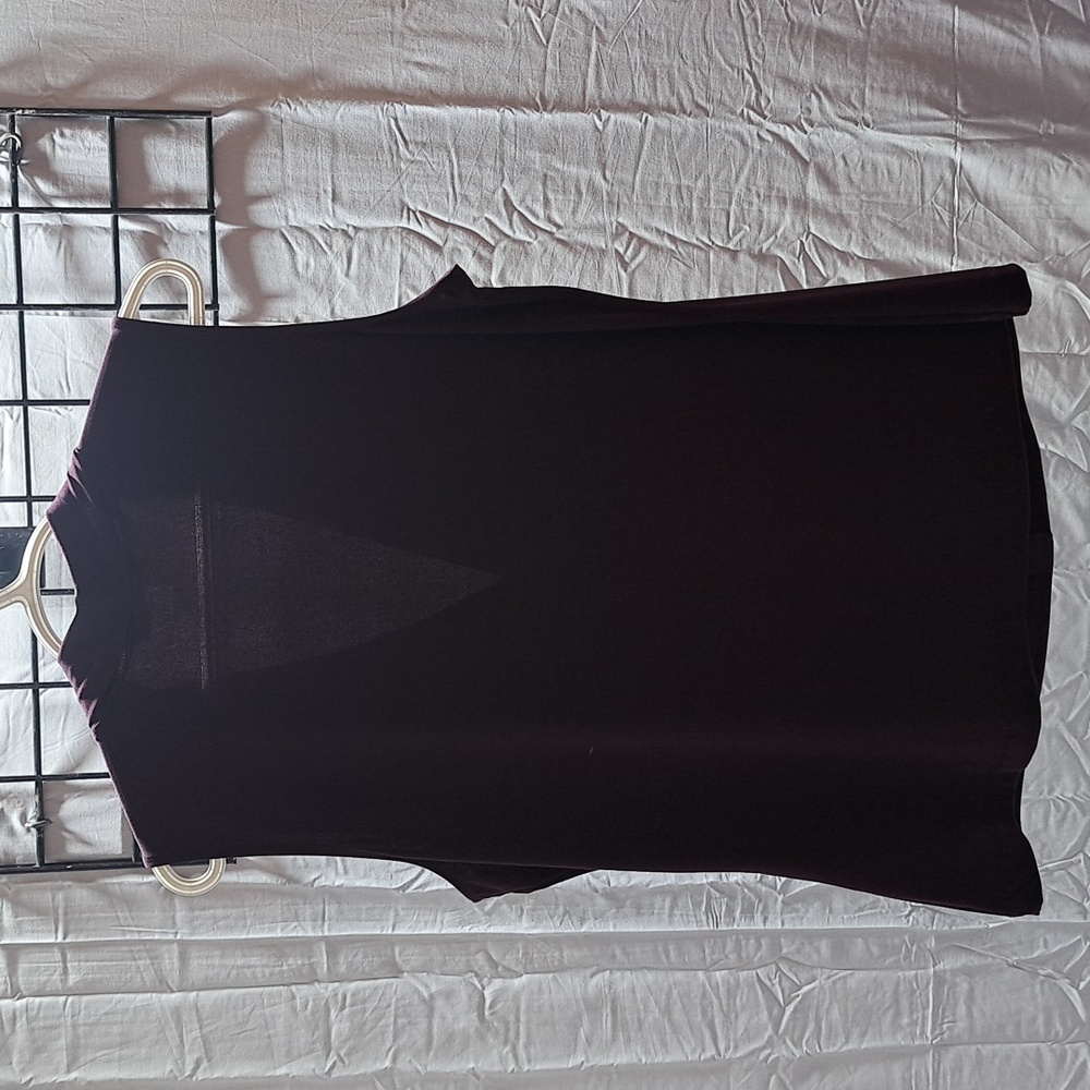 Calvin Klein Burgundy Fitted Tank Top - Picture 3 of 3